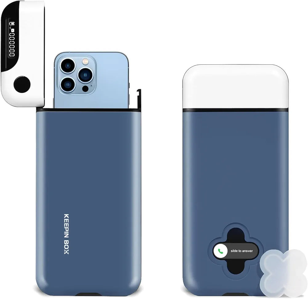 TimeLock Smart Vault Blue Snabsify