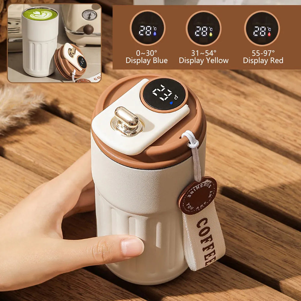 FitFlow Bottle White & Brown / 450ml Snabsify