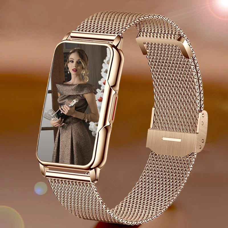 Elegant Women's Luxury HD Smartwatch Purple Snabsify