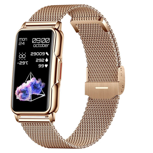 Elegant Women's Luxury HD Smartwatch Gold Snabsify